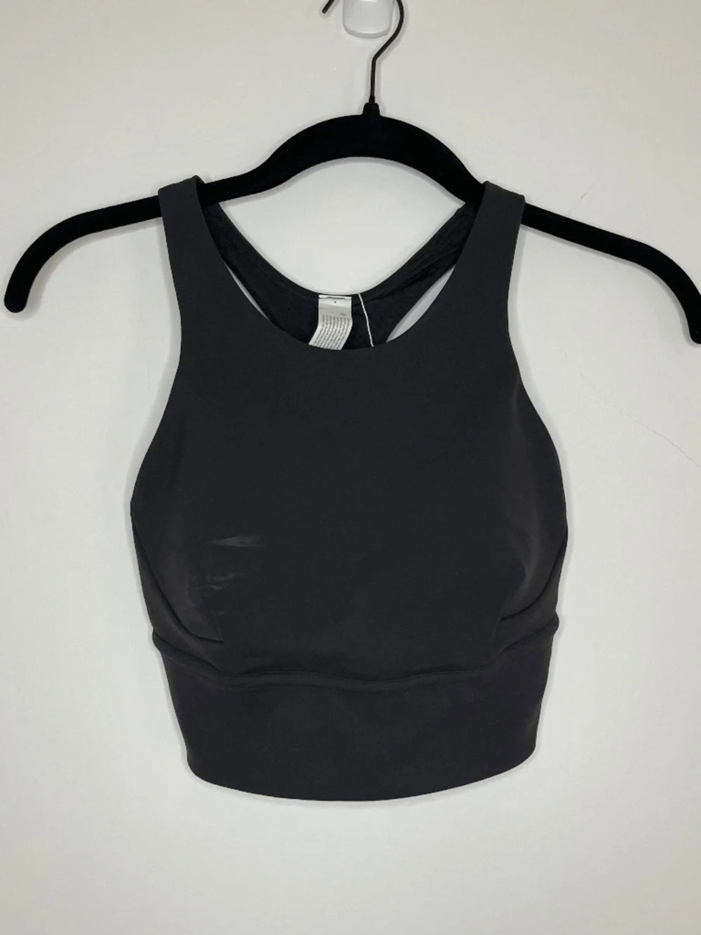 NWT Lululemon Wunder Train Long-line Bra Black Size 4